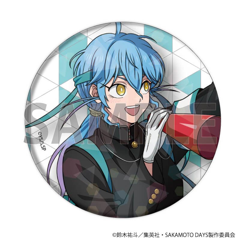 ホログラム缶バッジ(57mm)「SAKAMOTO DAYS」23/応援団ver. コンプリートBOX(全6種)(描き下ろしイラスト)