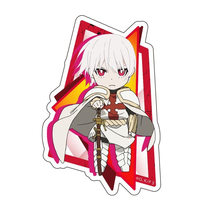 炎炎ノ消防隊 参ノ章 ダイカットステッカー 象日下部 ミニキャラ