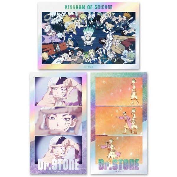 Dr.STONE サムネイルキラステッカーセット ED Ver.｜アニメ