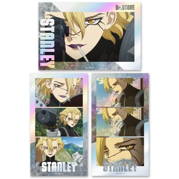 Dr.STONE サムネイルキラステッカーセット スタンリー・スナイダー