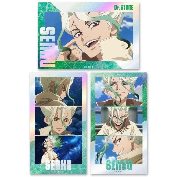 Dr.STONE サムネイルキラステッカーセット 石神千空