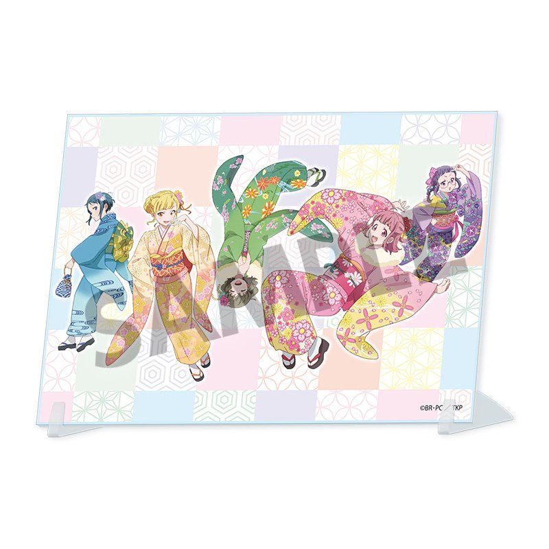 Turkey! A6ビジュアルアクリルプレート 晴れ着