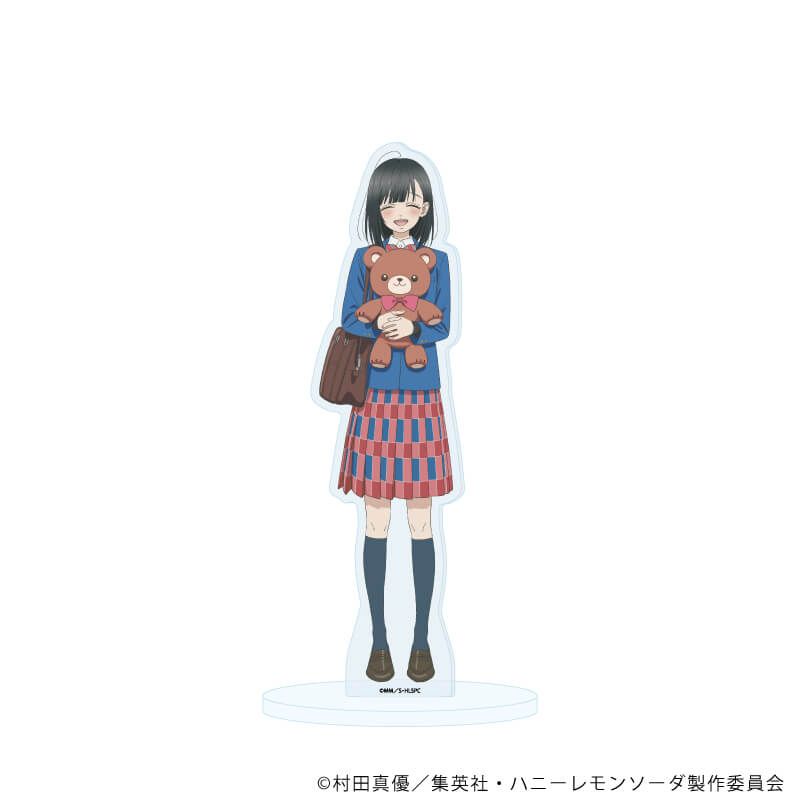 ホログラムアクリルスタンド「ハニーレモンソーダ」01/石森羽花 ぬいぐるみver.(描き下ろしイラスト)