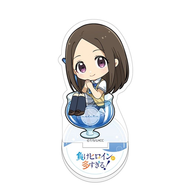 負けヒロインが多すぎる! ミニアクリルスタンド 朝雲千早/サイダー