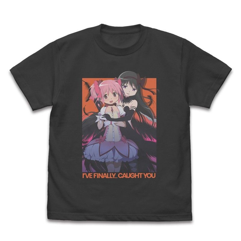 劇場版 魔法少女まどか☆マギカ 新編 叛逆の物語 まどかと悪魔ほむら フルカラーTシャツ スミ S