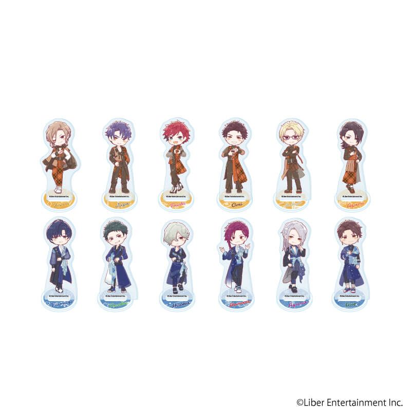 アクリルぷちスタンド『A3!』04/秋組&冬組 ブラインド(12種)(グラフアートイラスト)