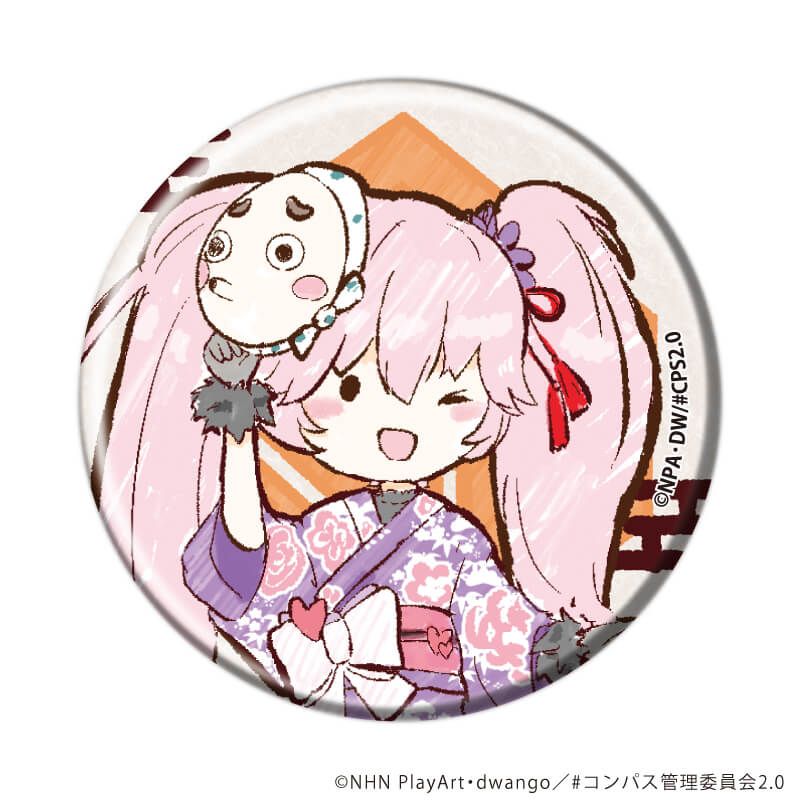 缶バッジ「TVアニメ『#コンパス2.0 戦闘摂理解析システム』」01/ブラインド(10種)(グラフアートイラスト)