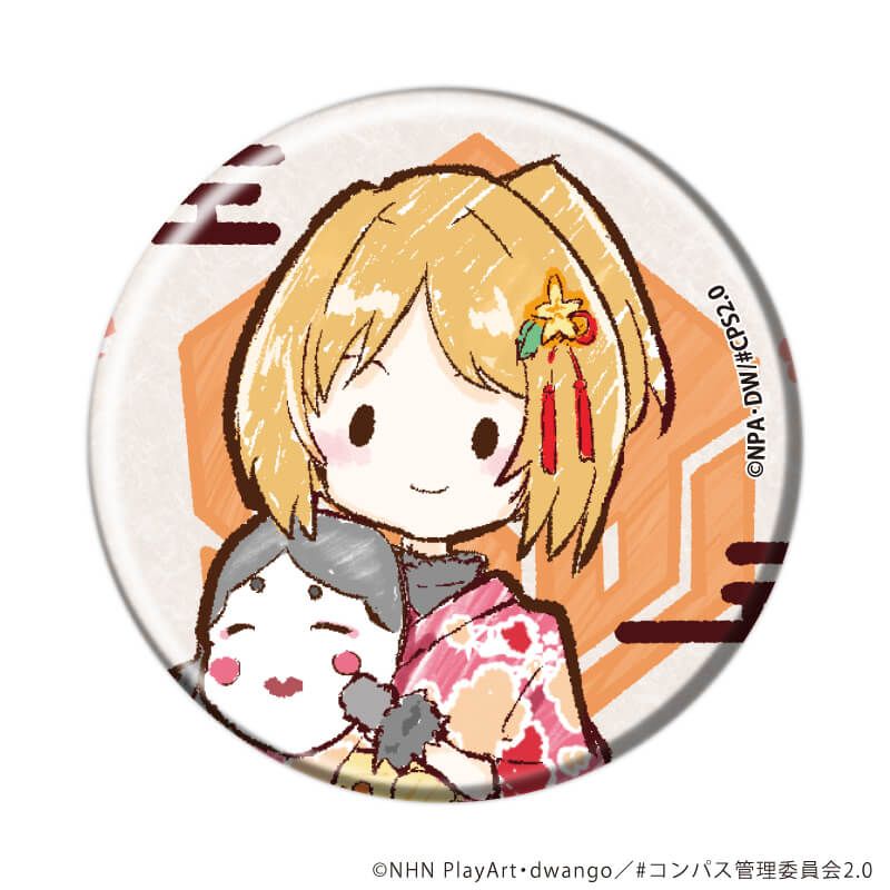 缶バッジ「TVアニメ『#コンパス2.0 戦闘摂理解析システム』」01/ブラインド(10種)(グラフアートイラスト)