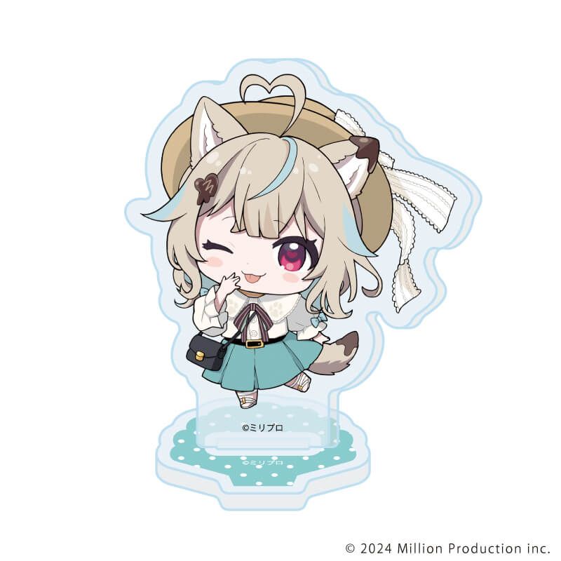 アクリルぷちスタンド「Million Production」01/夏デートver. コンプリートBOX(全5種) (ミニキャライラスト)