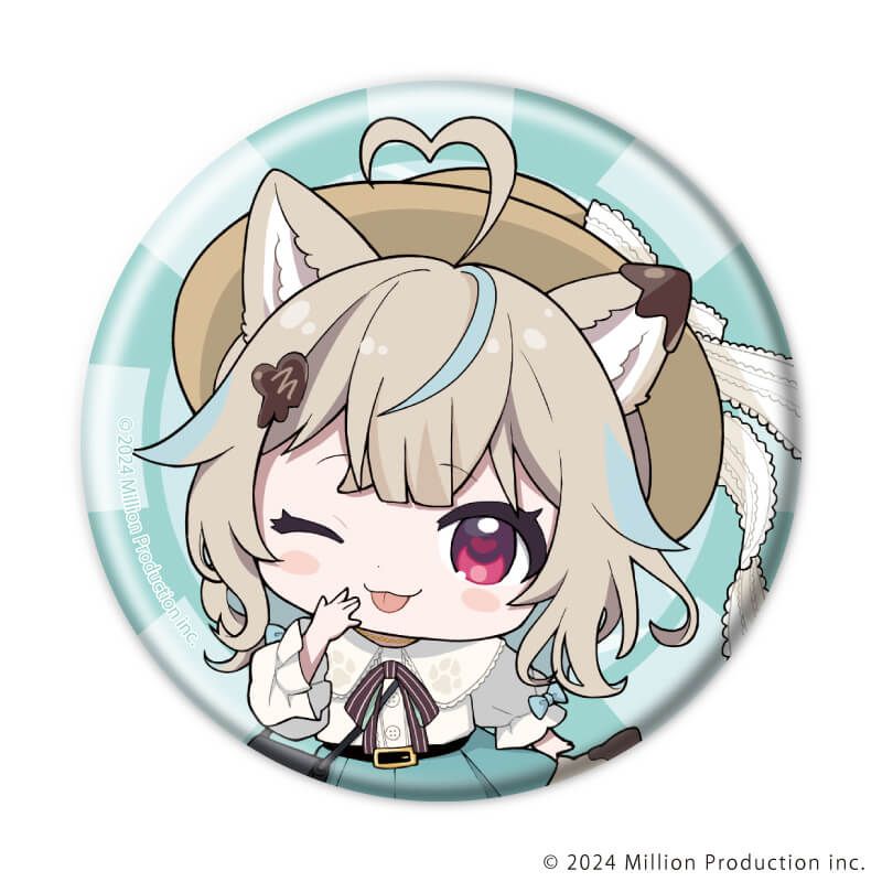 缶バッジ「Million Production」04/夏デートver. コンプリートBOX(全5種) (ミニキャライラスト)