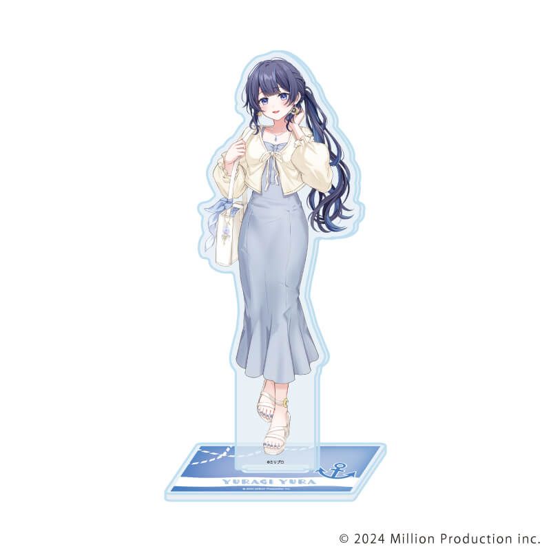 アクリルスタンド「Million Production」15/ゆらぎゆら 夏デートver.(描き起こしイラスト)