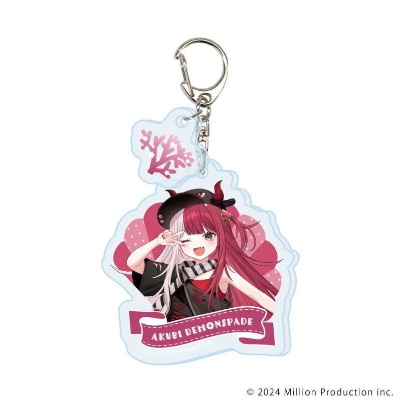 パーツ付きアクリルキーホルダー「Million Production」02/夏デートver. コンプリートBOX(全5種) (描き起こしイラスト)