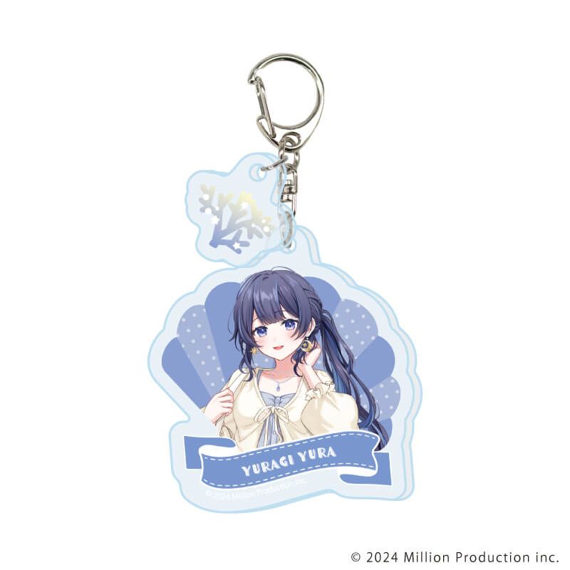 パーツ付きアクリルキーホルダー「Million Production」02/夏デートver. ブラインド(5種) (描き起こしイラスト)