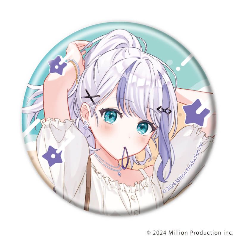 缶バッジ「Million Production」03/夏デートver. ブラインド(5種) (描き起こしイラスト)