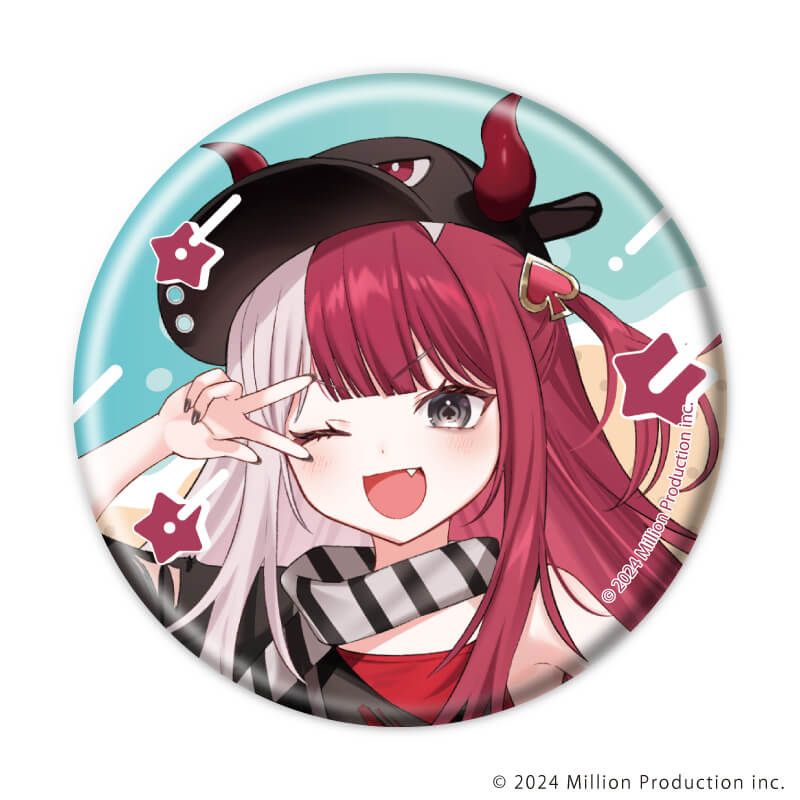 缶バッジ「Million Production」03/夏デートver. ブラインド(5種) (描き起こしイラスト)