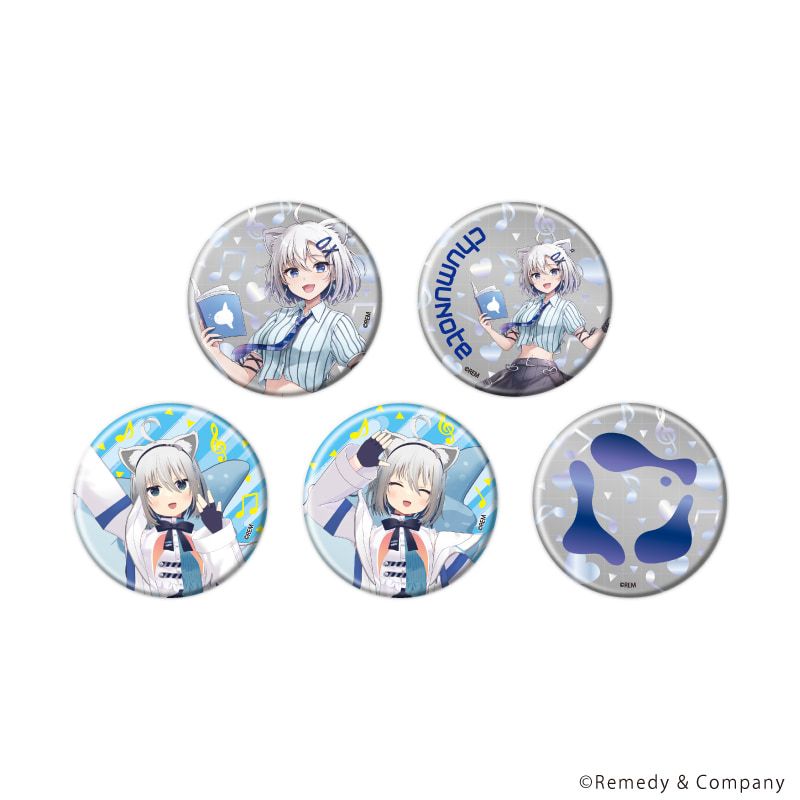 缶バッジ「ChumuNote」01/ブラインド(5種)(公式&描き起こしイラスト)