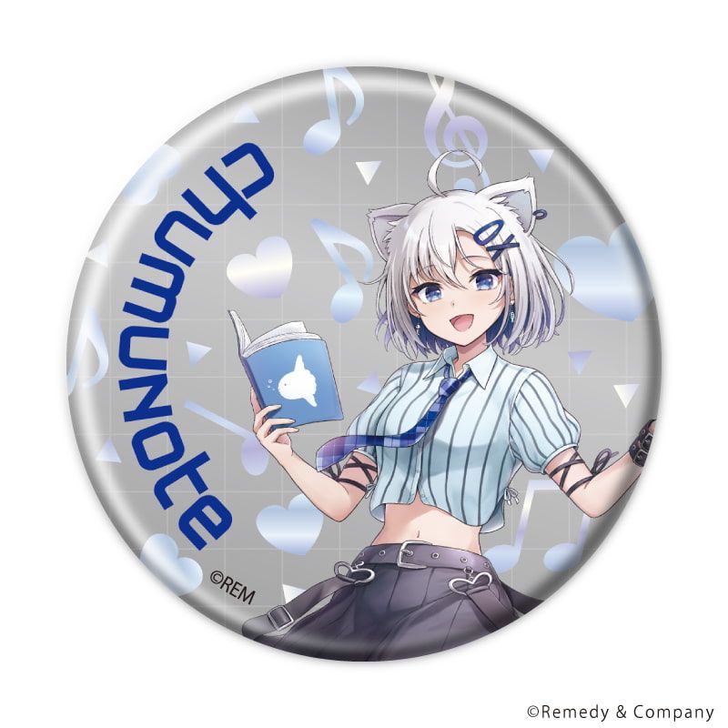 缶バッジ「ChumuNote」01/ブラインド(5種)(公式&描き起こしイラスト)