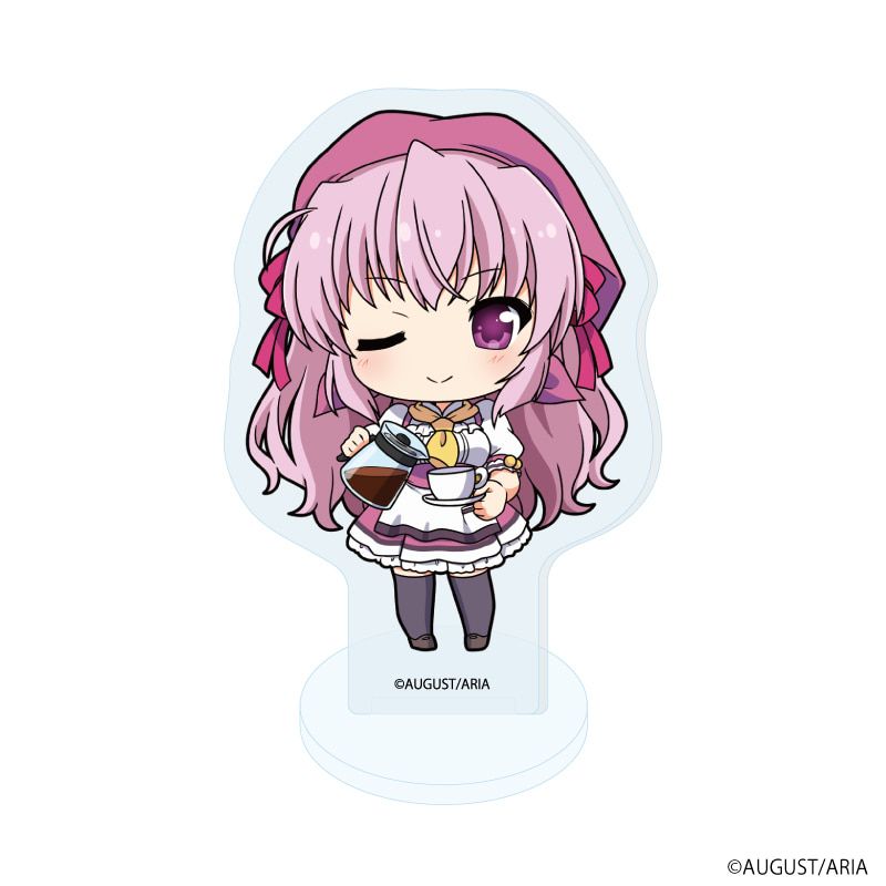 アクリルぷちスタンド「夜明け前より瑠璃色な」02/カフェver. ブラインド(9種)(ミニキャライラスト)