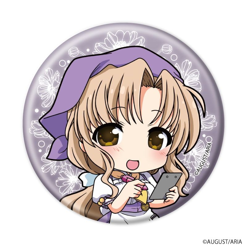 缶バッジ「夜明け前より瑠璃色な」02/カフェver. ブラインド(9種