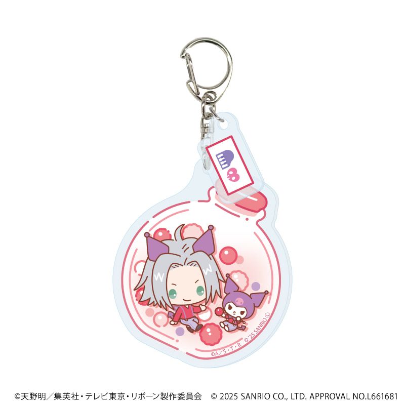 パーツ付きアクリルキーホルダー「家庭教師ヒットマンREBORN!×SANRIO CHARACTERS」01/コンプリートセット(全11種)(コラボイラスト)