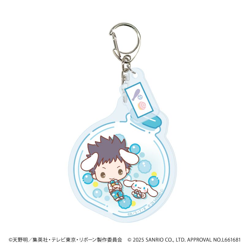 パーツ付きアクリルキーホルダー「家庭教師ヒットマンREBORN!×SANRIO CHARACTERS」01/コンプリートセット(全11種)(コラボイラスト)