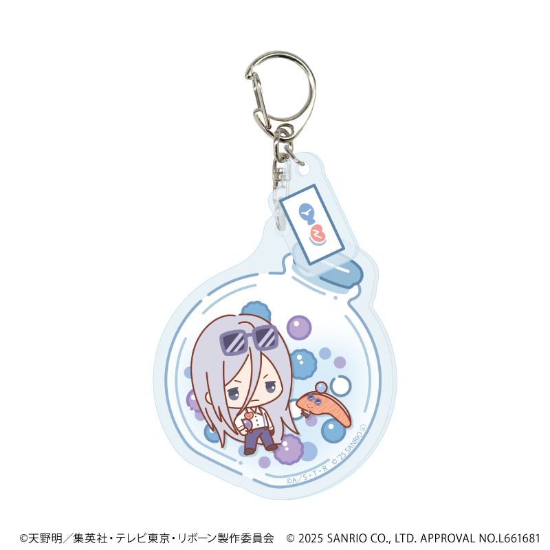 パーツ付きアクリルキーホルダー「家庭教師ヒットマンREBORN!×SANRIO CHARACTERS」01/コンプリートセット(全11種)(コラボイラスト)