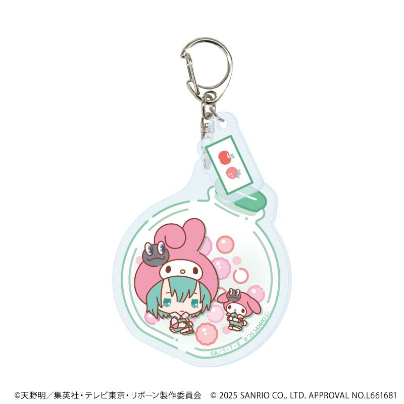 パーツ付きアクリルキーホルダー「家庭教師ヒットマンREBORN!×SANRIO CHARACTERS」01/コンプリートセット(全11種)(コラボイラスト)