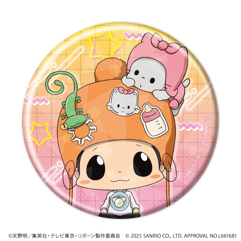 ホログラム缶バッジ(57mm)「家庭教師ヒットマンREBORN!×SANRIO CHARACTERS」01/ブラインド(11種)(コラボイラスト)