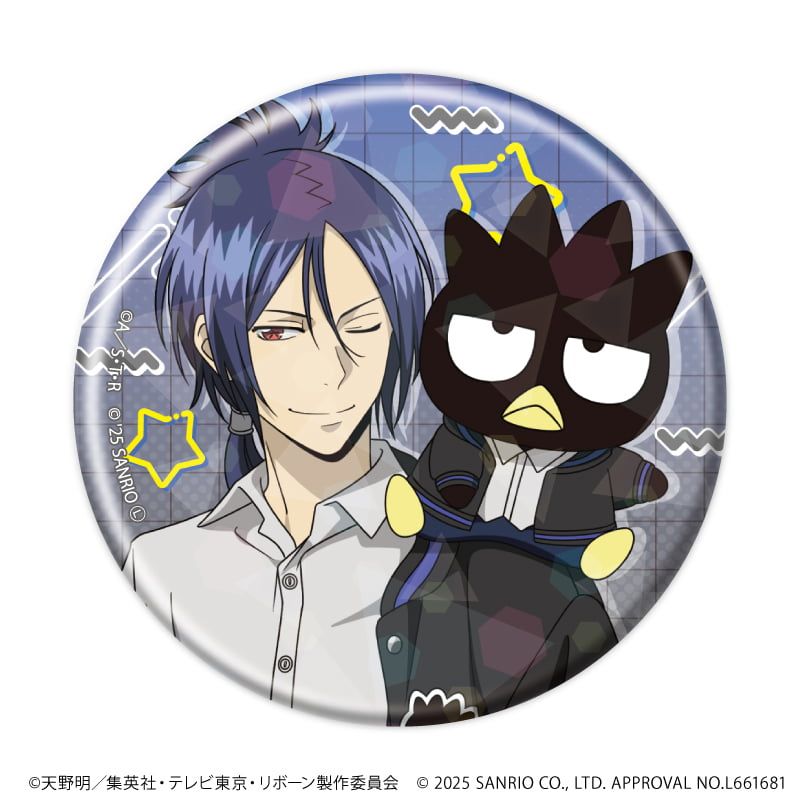 ホログラム缶バッジ(57mm)「家庭教師ヒットマンREBORN!×SANRIO CHARACTERS」01/ブラインド(11種)(コラボイラスト)