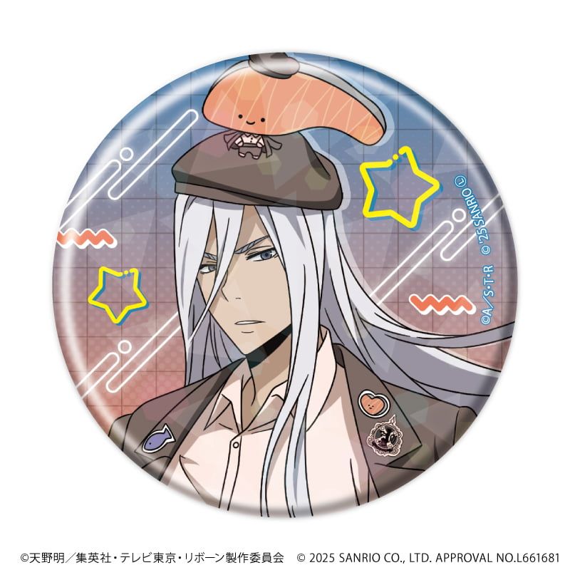 ホログラム缶バッジ(57mm)「家庭教師ヒットマンREBORN!×SANRIO CHARACTERS」01/ブラインド(11種)(コラボイラスト)