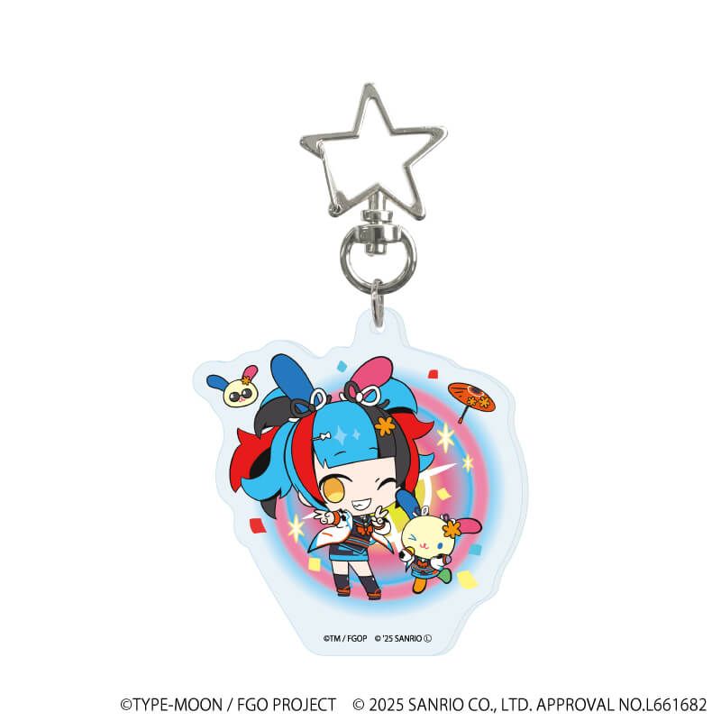 星型ナスカンアクリルキーホルダー「Fate/Grand Order×サンリオキャラクターズ」04/コンプリートセット(全7種)(コラボイラスト)