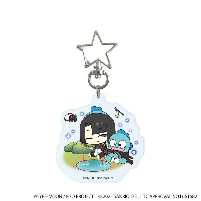 星型ナスカンアクリルキーホルダー「Fate/Grand Order×サンリオキャラクターズ」04/コンプリートセット(全7種)(コラボイラスト)