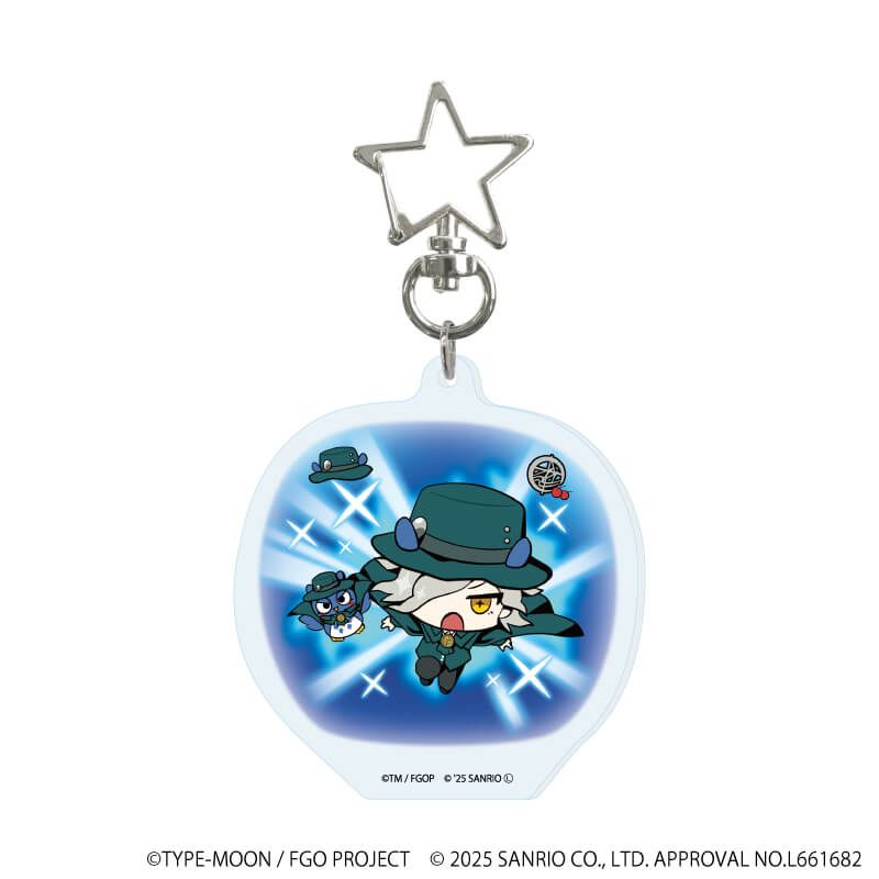 星型ナスカンアクリルキーホルダー「Fate/Grand Order×サンリオキャラクターズ」03/コンプリートセット(全8種)(コラボイラスト)