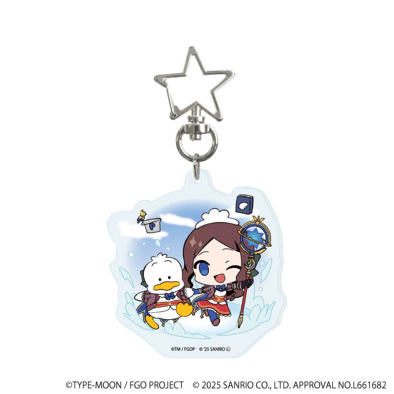 星型ナスカンアクリルキーホルダー「Fate/Grand Order×サンリオキャラクターズ」03/コンプリートセット(全8種)(コラボイラスト)