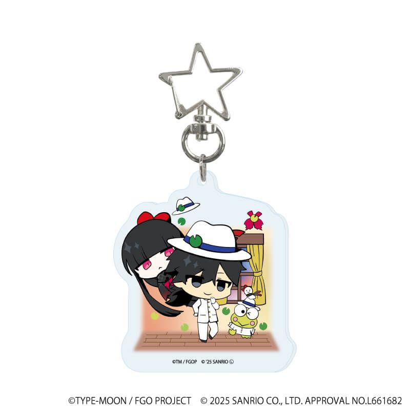 星型ナスカンアクリルキーホルダー「Fate/Grand Order×サンリオキャラクターズ」03/コンプリートセット(全8種)(コラボイラスト)