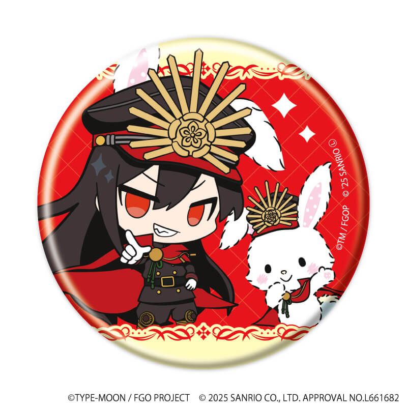 缶バッジ「Fate/Grand Order×サンリオキャラクターズ」04/コンプリートセット(全7種)(コラボイラスト)