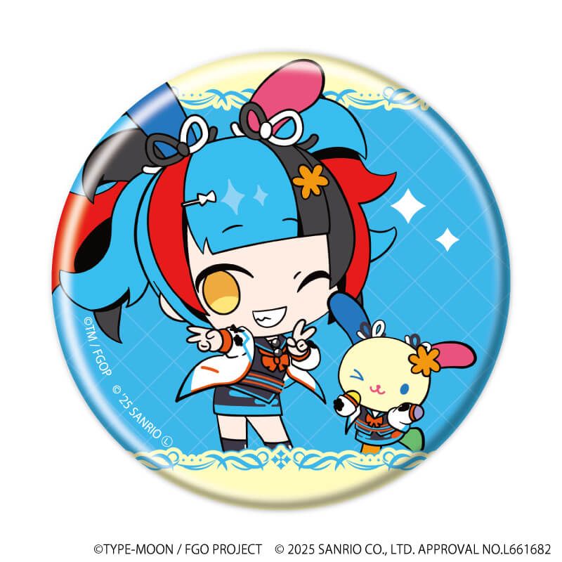 缶バッジ「Fate/Grand Order×サンリオキャラクターズ」04/コンプリートセット(全7種)(コラボイラスト)