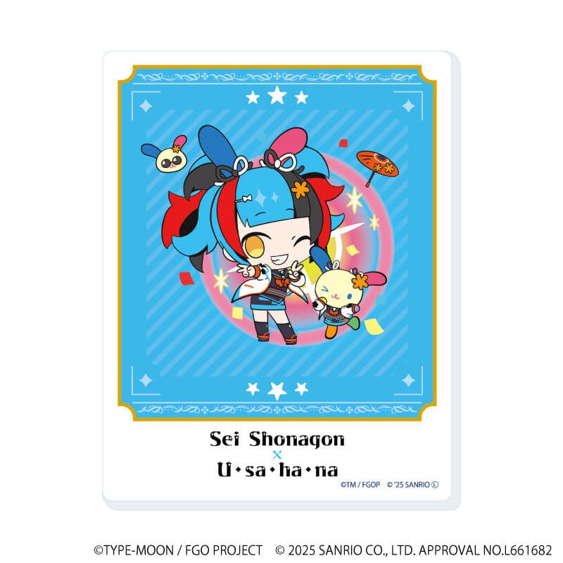 アクリルカード「Fate/Grand Order×サンリオキャラクターズ」04/ブラインド(7種)(コラボイラスト)