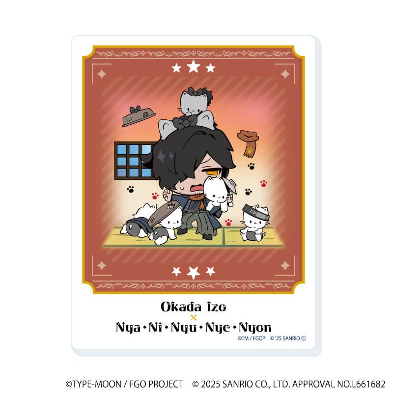 アクリルカード「Fate/Grand Order×サンリオキャラクターズ」03/ブラインド(8種)(コラボイラスト)