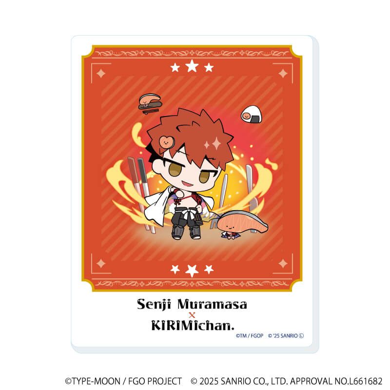 アクリルカード「Fate/Grand Order×サンリオキャラクターズ」03/ブラインド(8種)(コラボイラスト)