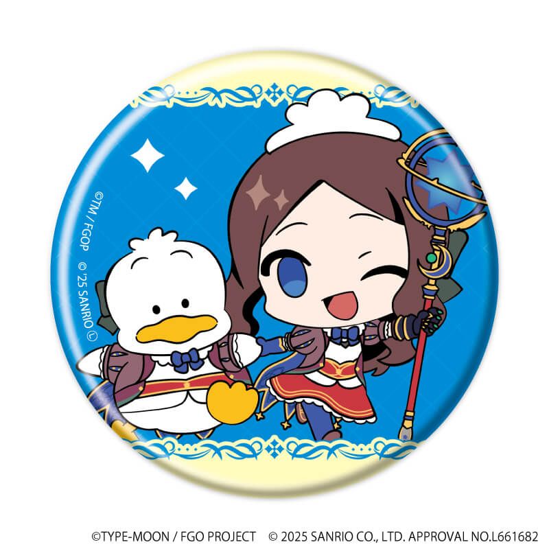 缶バッジ「Fate/Grand Order×サンリオキャラクターズ」03/ブラインド(8種)(コラボイラスト)