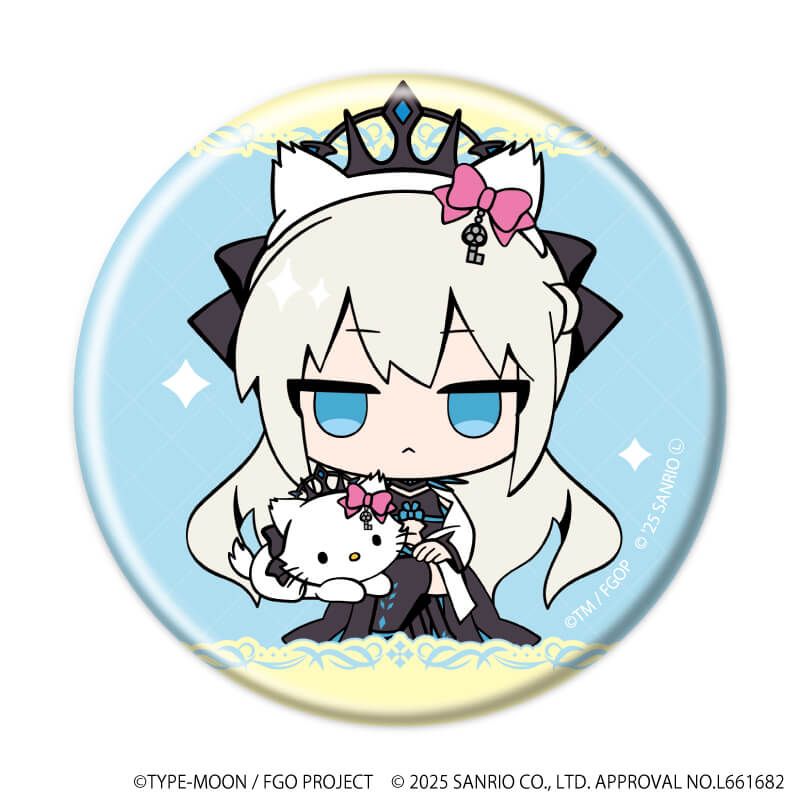 缶バッジ「Fate/Grand Order×サンリオキャラクターズ」03/ブラインド(8種)(コラボイラスト)