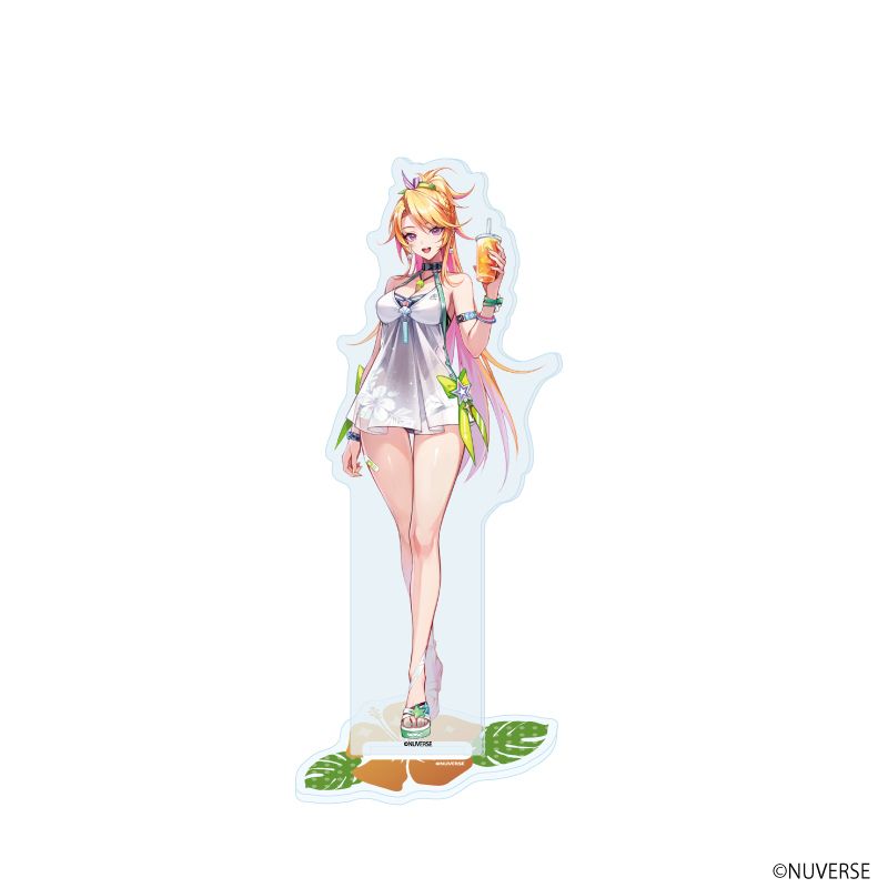 アクリルスタンド「クリスタル・オブ・アトラン」06/衣装・真夏の暇-格闘家、雲心、スターブレイカー(公式イラスト)