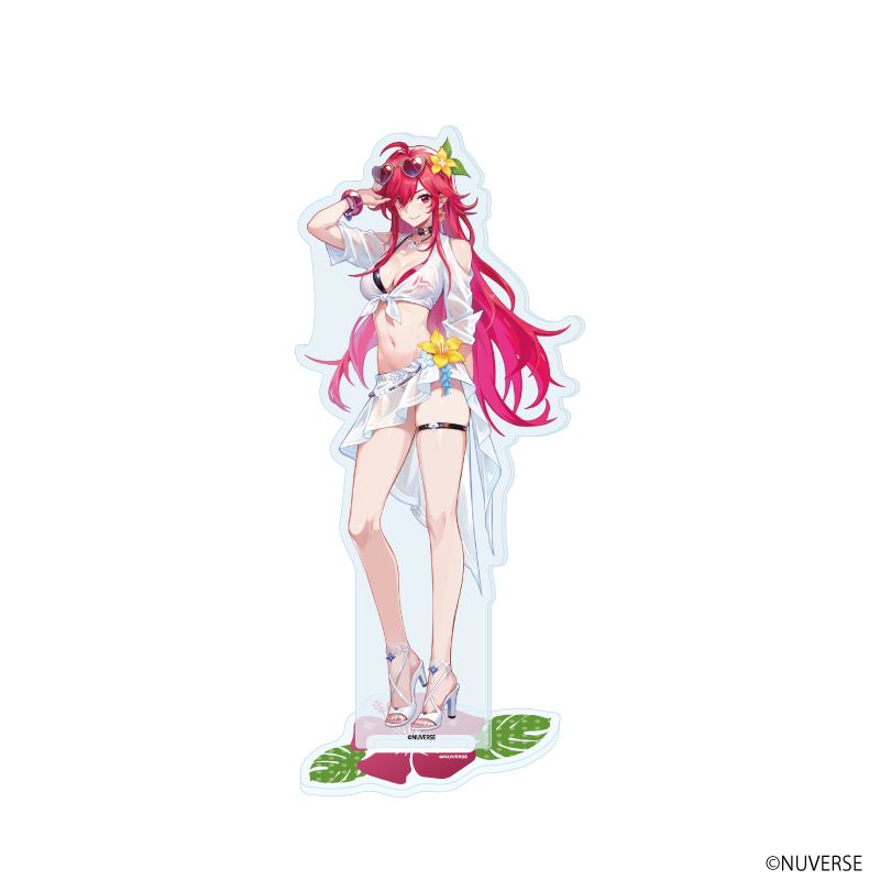 アクリルスタンド「クリスタル・オブ・アトラン」02/衣装・真夏の暇-銃士、ガンナー、バウンティーハンター、ミストリックス(公式イラスト)