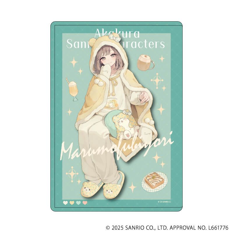 キャラクリアケース「赤倉×サンリオキャラクターズ」32/まるもふびより(コラボイラスト)