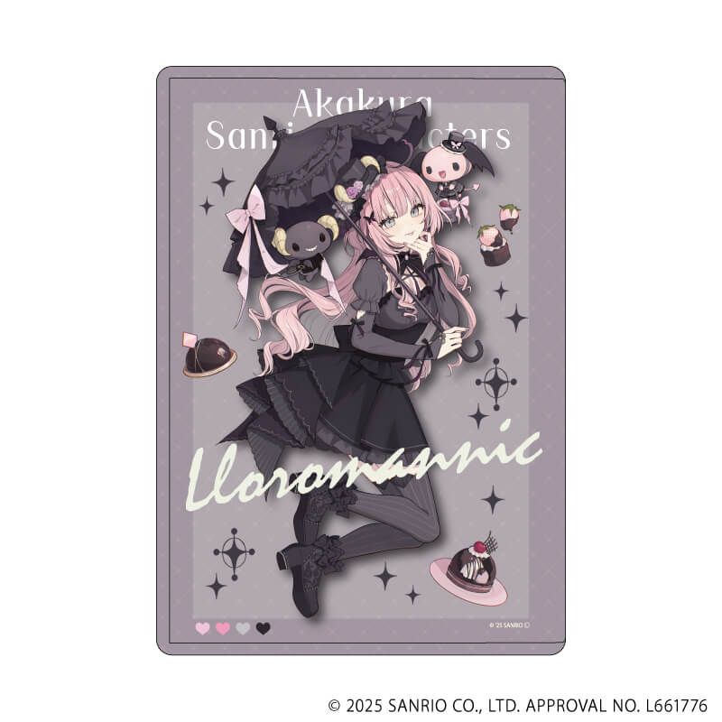 キャラクリアケース「赤倉×サンリオキャラクターズ」31/ルロロマニック(コラボイラスト)