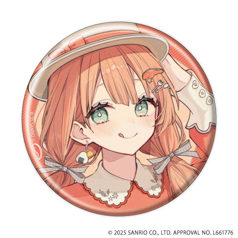 缶バッジ「赤倉×サンリオキャラクターズ」03/コンプリートBOX(全12種)(コラボイラスト)