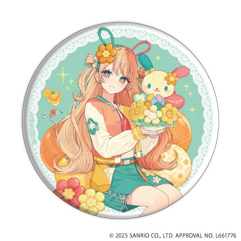 缶バッジ「赤倉×サンリオキャラクターズ」03/コンプリートBOX(全12種)(コラボイラスト)