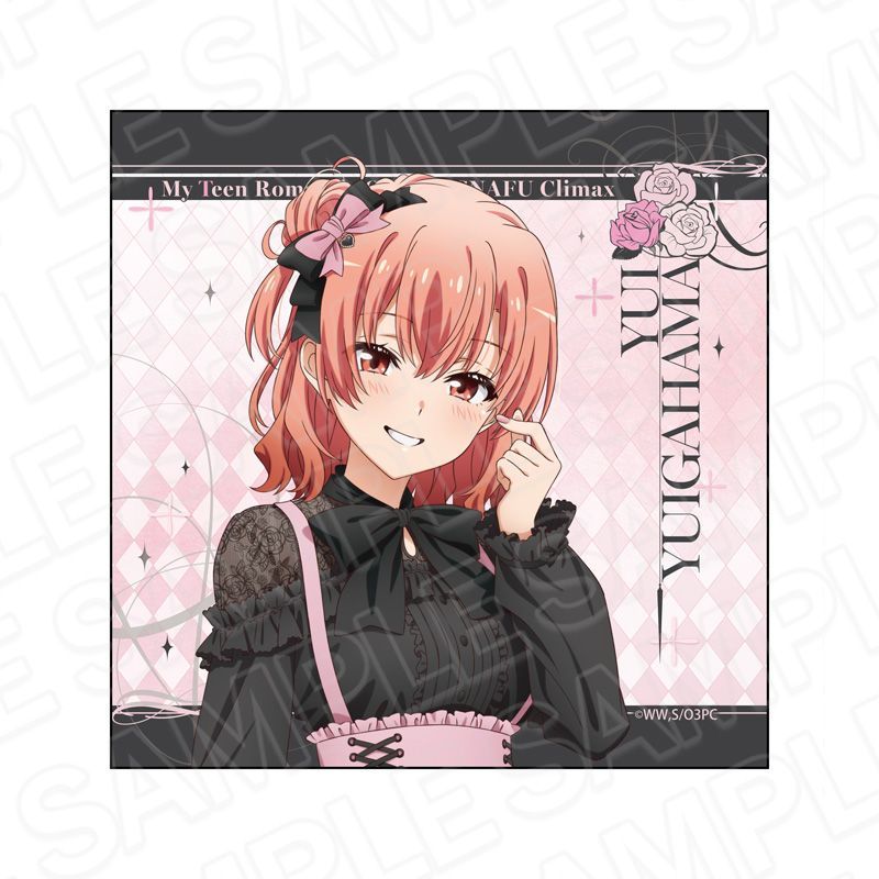 やはり俺の青春ラブコメはまちがっている。　由比ヶ浜結衣　マイクロファイバーシーツ G）やはり俺の青春ラブコメはまちがっている。 マイクロファイバー