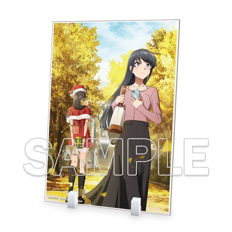 青春ブタ野郎はサンタクロースの夢を見ない キービジュアル アクリルプレート